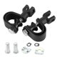 thumbnail image 1 of Soporte de clavijas de pie ajustable de 25 a 32 mm Kit de soporte de reposapiés con clip universal en forma de U Reacondicionamiento de motocicleta, 1 of 8