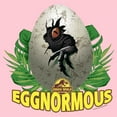 thumbnail image 2 of Girl's Jurassic World Easter T-Rex Eggnormous Graphic Tee Light Pink Small, 2 of 4