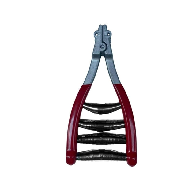 Guardoinrt Stringing Machine Starting Clamp Durable for Badminton Racquet Black Squash Tennis Red Length 14 cm