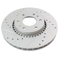 thumbnail image 3 of Geelife Front Brake Pad Performance Rotor Kit Metallic w/Chemicals, 3 of 9