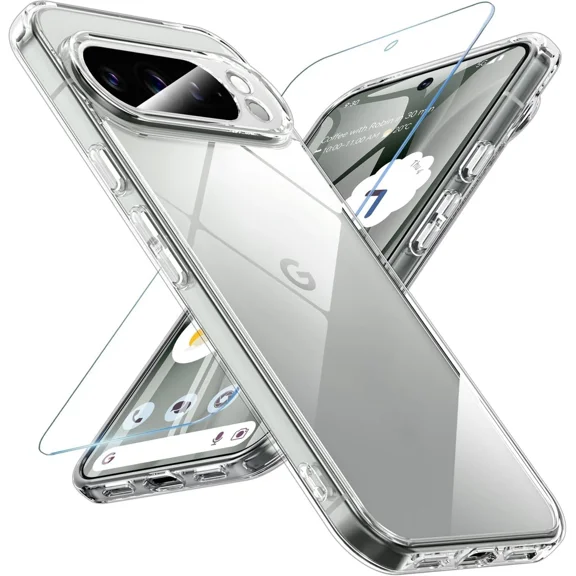 Starshop Samsung Galaxy S26 Plus Case Phone Cover Shockproof Slim With Glass Screen - Clear