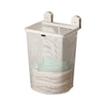 thumbnail image 2 of YIMWNYI Suction Cup Dirty Clothes Basket, Wall Mounted Foldable Laundry Storage, Bathroom Organizer for Towels, Robes, Modern Design for Small Spaces, Space-Saving Solution, 2 of 7