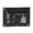 Black, variant on Set of 2 Pencil Pouches with Zipper for 3 Ring Black Zippered Pencil Bags Craft Stationery Storage