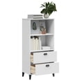 thumbnail image 2 of vidaXL Bookcase VIKEN White 60x35x123 cm Engineered Wood, 2 of 5