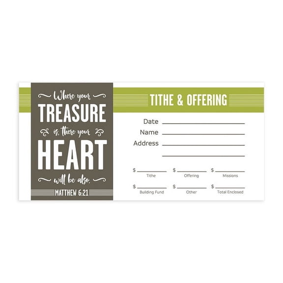 Offering Envelope Treasure MT 6: 21 100ct (Other)
