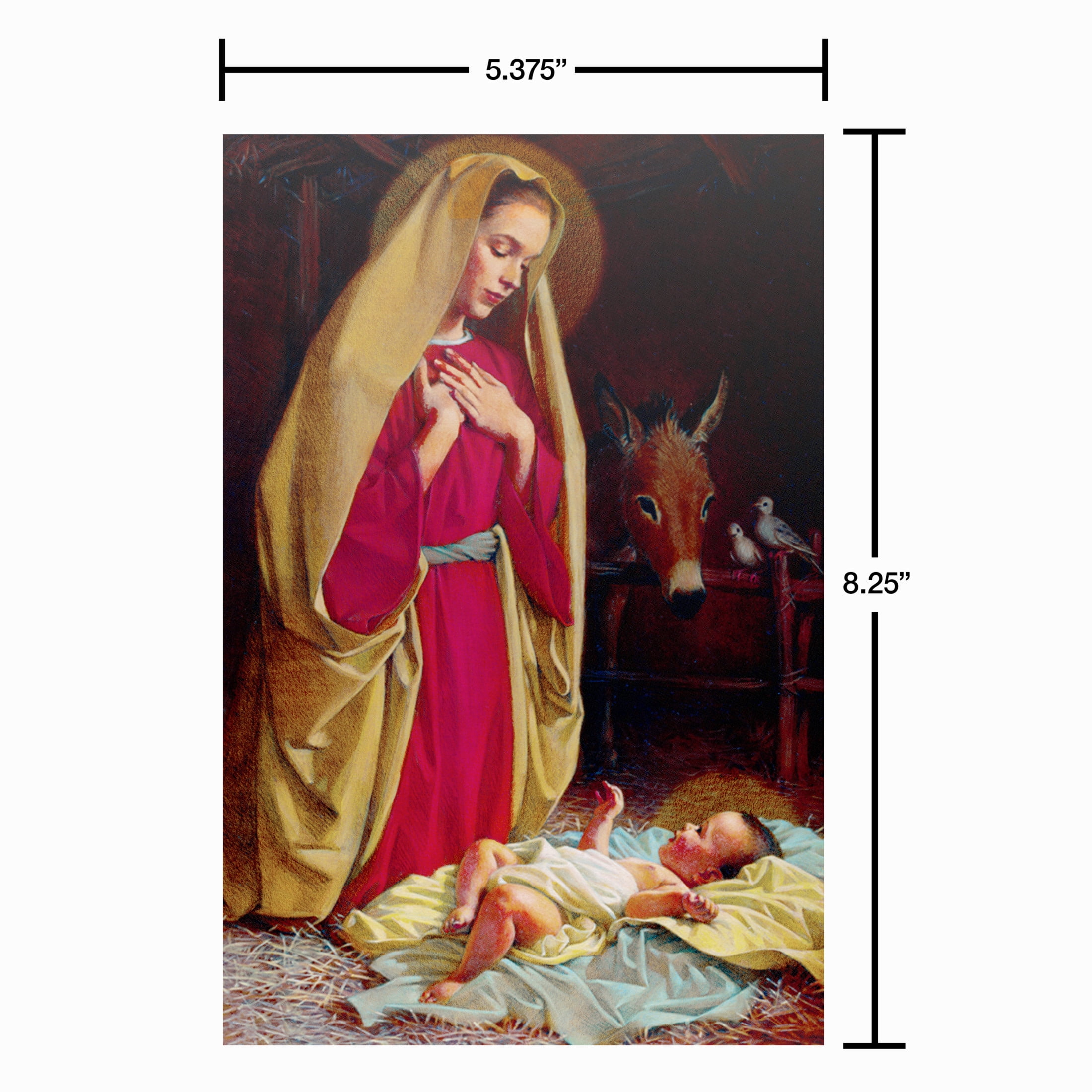 American Greetings Religious Christmas Card (The Gift of Grace)
