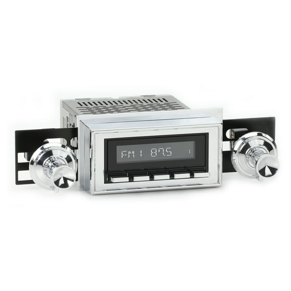 RetroRadio Compatible with 1958 Chevrolet Biscayne  Features Include Bluetooth, HD, SiriusXM Ready, AM/FM LBC-M4-108-09-79C6