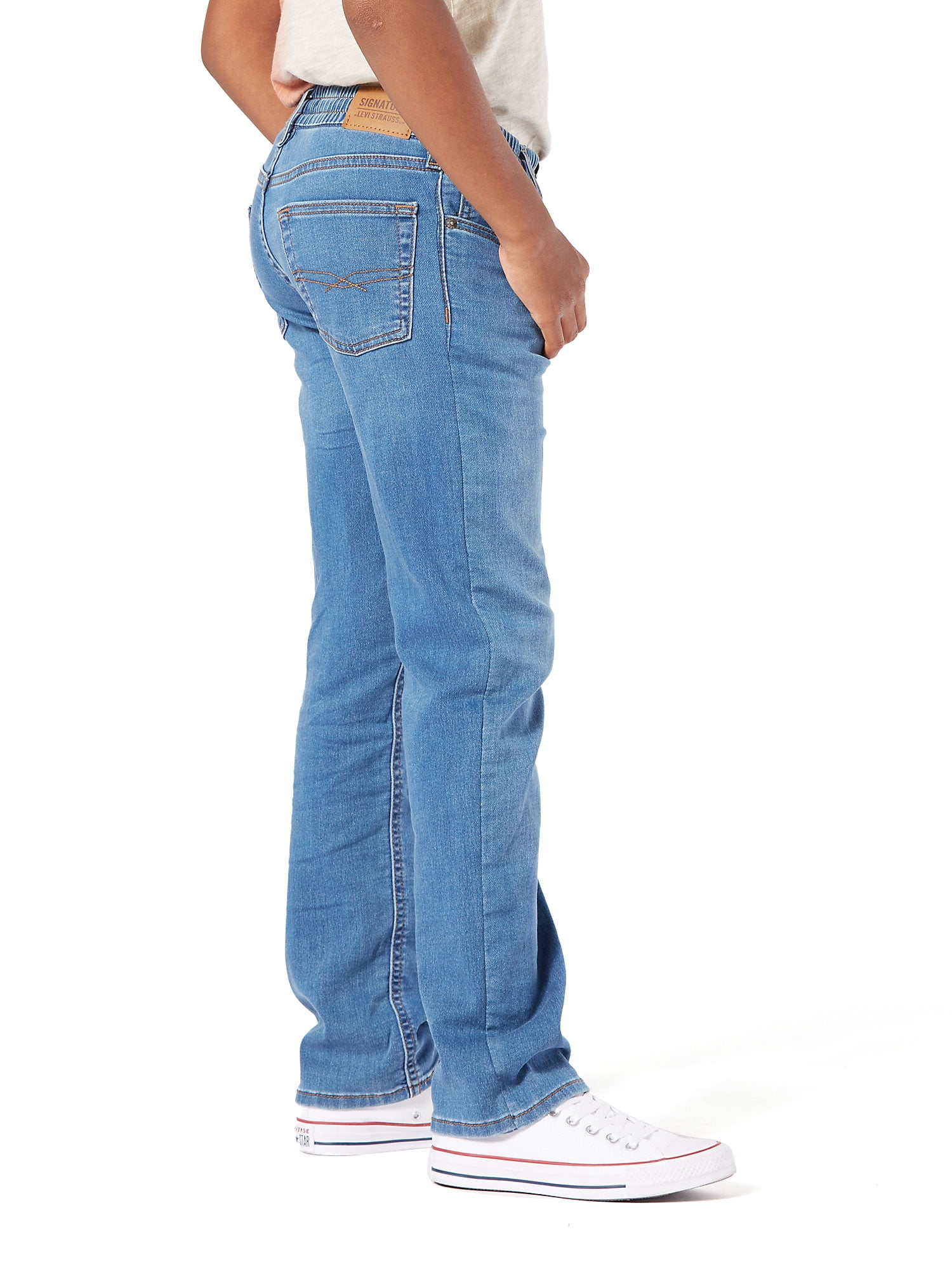 リーバイス　10502   ボーイズ150 Signature By Levi Strauss & Co. Boys Athletic Pull On Jeans