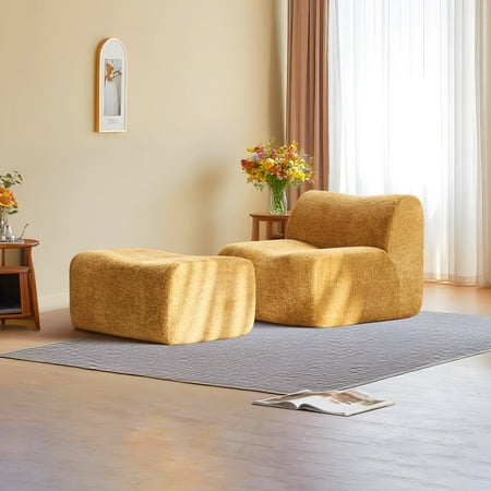 lazy sofa chair with ottoman product