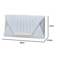 thumbnail image 5 of Embragues con purpurina para mujer Bolsos de noche Embragues con solapa Totes de sobres Fiesta de bodas formal Fiesta de graduación Monederos Feliz Sencillez, 5 of 5