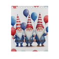 thumbnail image 4 of Gnomes Balloons Christmas Curtains Black Out Curtains for Sliding Glass Doors Bedroom Living Room Bathroom 2 Panels Set, 4 of 5