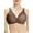 Coffee Brown, variant on Supportive bras for women large bust full coverage plus size push up bras for women underwire bra for large breasted womens plus size minimizer bra lift up full support Coffee Brown 36C 36 C