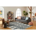 thumbnail image 4 of SAFAVIEH Evoke Maximillian Southwestern Area Rug, Ivory/Royal, 5'1" x 7'6", 4 of 10
