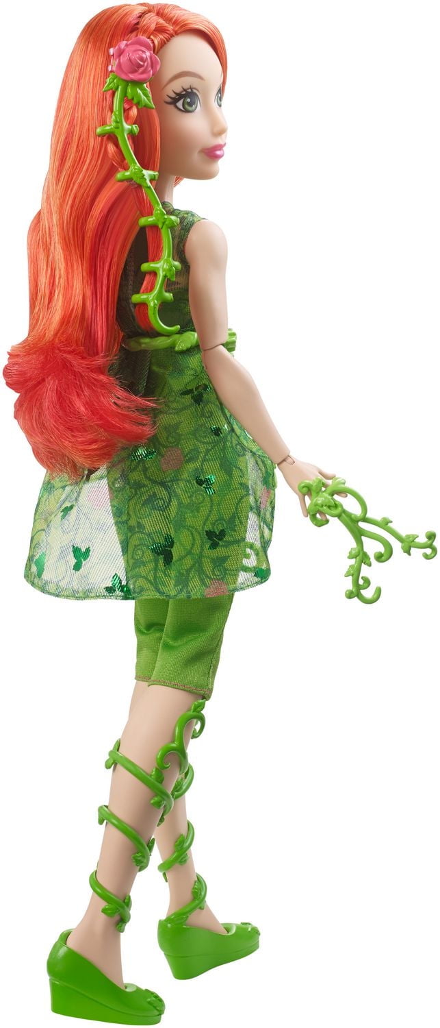 DC Super Hero Girls Poison Ivy Action Doll, 12"