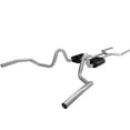 thumbnail image 1 of Flowmaster Exhaust System Kit 817409 American Thunder Header Back System; Stainless Steel; With Mufflers; 2-1/2 Inch Pipe Diameter; Dual Exhaust With Dual Exit; Rear Exit; Without Tip, 1 of 4