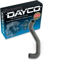 Dayco Lower Pipe To Radiator Radiator Coolant Hose compatible with Nissan Frontier 3.3L V6 1999-2004