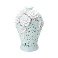 thumbnail image 1 of Jarrón de cerámica, tarro de jengibre de porcelana, arreglo floral artesanal, exhibición china Estilo B, 1 of 9