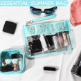 thumbnail image 4 of Bolsa de baño, bolsa de maquillaje cosmético BuyCard, impermeable, de viaje, 2 unidades, 4 of 6