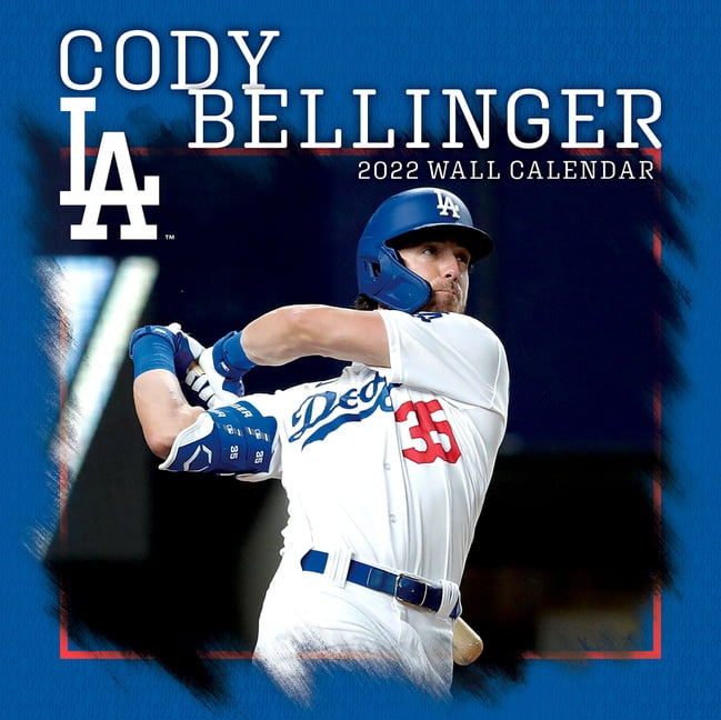 Dodgers Calendar Schedule 2022 Los Angeles Dodgers Cody Bellinger 2022 12X12 Player Wall Calendar (Other)  - Walmart.com