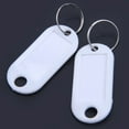 thumbnail image 4 of Key Ring Tags(100pcs white), 4 of 8