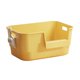 thumbnail image 5 of Caja de arena para mascotas abierta, caja de arena para gatos, antisalpicaduras, contenedor de arena para gatos portátil para gatos amarillo, 5 of 9