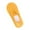 Yellow, variant on ZHENHONG Slipper Socks for Women 1 Pairs Women's Solid Ice Silk Socks Breathable Invisible Socks Non Slip Socks Low Socks