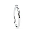 thumbnail image 3 of IGI Certified 0.10 Carat (ctw) Marquise Lab Grown Diamond Solitaire Stackable Engagement Promise Rings For Women In 18K Solid White Gold | F-G, VS-SI Quality 1/10 Ctw Ring Size-4, 3 of 6