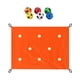 thumbnail image 4 of Juego de trabajo en equipo con lona y agujeros: ¡Diversión, aprendizaje y juegos de trabajo en equipo! 6 PU Naranja, 4 of 9
