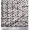 thumbnail image 1 of Soimoi Poly Georgette Fabric Artistic Leaves Decor Fabric Printed Yard 42 Inch Wide, 1 of 5
