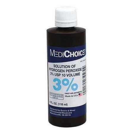 FIRST AID ONLY Hydrogen Peroxide,Antiseptics,Bottle M332GR