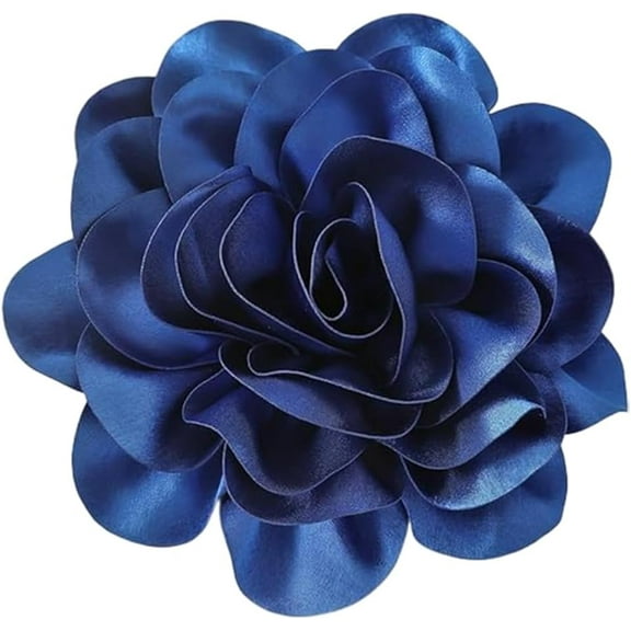 Brooch Pin Dainty Lapel Satin Fabric Handmade Vintage