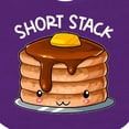 thumbnail image 4 of Inktastic Short Stack Cute Pancake Breakfast Boys or Girls Baby Bib, 4 of 4