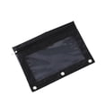 thumbnail image 3 of Pencil Pouch for 3 Ring Binder, Binder Pencil Pouch with Smooth Zipper, Clear Window Pencil Case for Binder, Zipper Pencil Pouches, Big Capacity 3 Ring Binder Pencil Bag,10 x 7in, 3 of 7