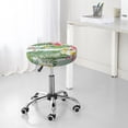 thumbnail image 7 of Kll Tropical Flamingo Round Bar Chair Cushion Cover 13 Inch,Bar Stool Protector With Elastic, Soft Washable, 7 of 7