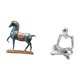 thumbnail image 5 of Figura de caballo,Figura de caballo Escultura animal coleccionable,Figura de pensador abstracto,Estatua de pensador abstracto,decoración para el hogar,Figura humana decorativa para, 5 of 8