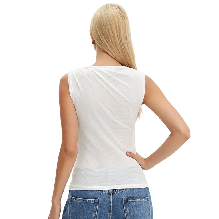 Venzia Women's Camisole Tops, Lace Satin Cami & Ruffle Strap Flowy