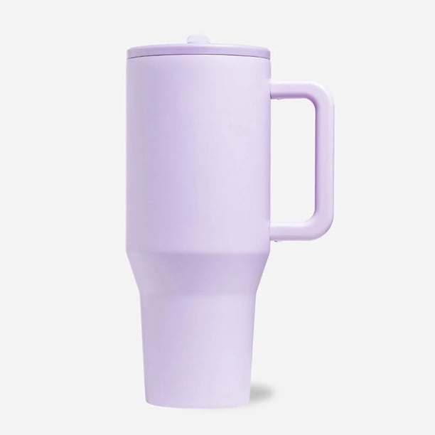 Taza termal del agua de la paja del acero inoxidable de la botella aislada 32/40oz para los deportes del coche