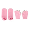 thumbnail image 4 of Calcetines de Guantes Hidratantes, Guantes de Spa Calcetines Rosa Reparación Refrescante Segura para Salón de Belleza, 4 of 7