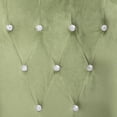 thumbnail image 5 of vidaXL Dining Chair with Armrests Light Green Velvet, 5 of 5