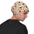thumbnail image 4 of Gaeub Valentine'S Day Rose Print Beanie Hats for Men Women,Winter Caps,Knit Cuffed Beanie,Cuffed Cap,Great for Winter Activities, 4 of 7