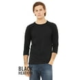thumbnail image 1 of Bella + Canvas Unisex 3/4-Sleeve Baseball T-Shirt, 1 of 1
