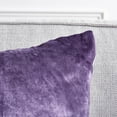 thumbnail image 3 of SAFAVIEH Jovanni Solid Pillow, 18" x 18", Purple, Set of 2, 3 of 5