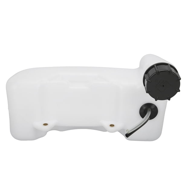 Tanque De Combustible Cuádruple, Montaje Mini Scooter Tanque De Gas Blanco Resistencia Al Desgaste Con Tapa Para Motores Trimmer 2 Tiempos 43cc 47cc 49cc Cergrey Bottom Mount Gas Tank