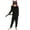 Black Cat, variant on Kids Cow Onesie Pajamas Halloween Plush Costume Sleepwear Christmas Gift for Girls Boys Jumpsuit 5Years