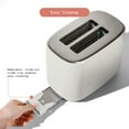 Beautiful 2 Slice Toaster with TouchActivated Display, White Icing by