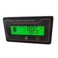 thumbnail image 2 of Battery Coulometer Monitor 8-100v Voltmeter Multimeter Tester Power Percentage Volt Indicator Waterproof LCD Display, 2 of 6