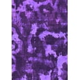thumbnail image 1 of Ahgly Company Indoor Rectangle Abstract Purple Modern Area Rugs, 2' x 4', 1 of 4