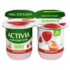 Activia 50 Calories Strawberry Nonfat Probiotic Yogurt Cups, 4 oz, 4 Count
