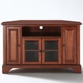 thumbnail image 3 of Crosley LaFayette 48" Corner TV Stand in Cherry, 3 of 6