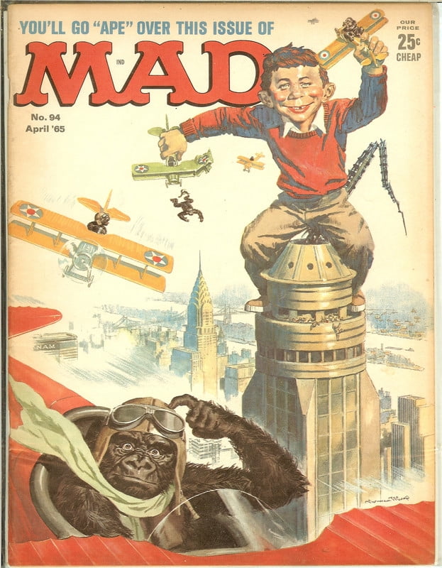 MAD Magazine Vintage #94 April 1965